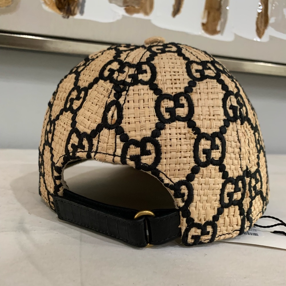 Gucci Rafia Cap - Picture 2 of 11